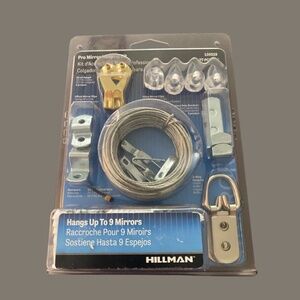 Hillman :Professional Mirror 77 Piece Hanging Kit